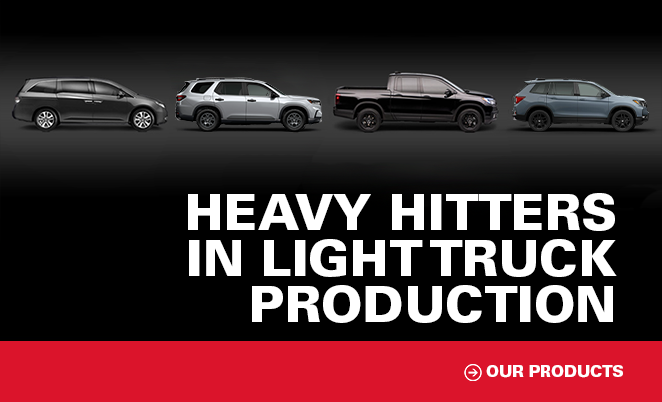 Heavy Hitters In Light Truck Production